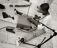 Pygmy musical bow