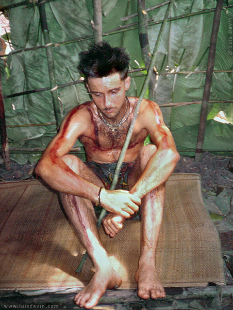 Initiation rite (4), from Luis Devin's fieldwork in Central Africa (Baka Pygmies, Cameroon)